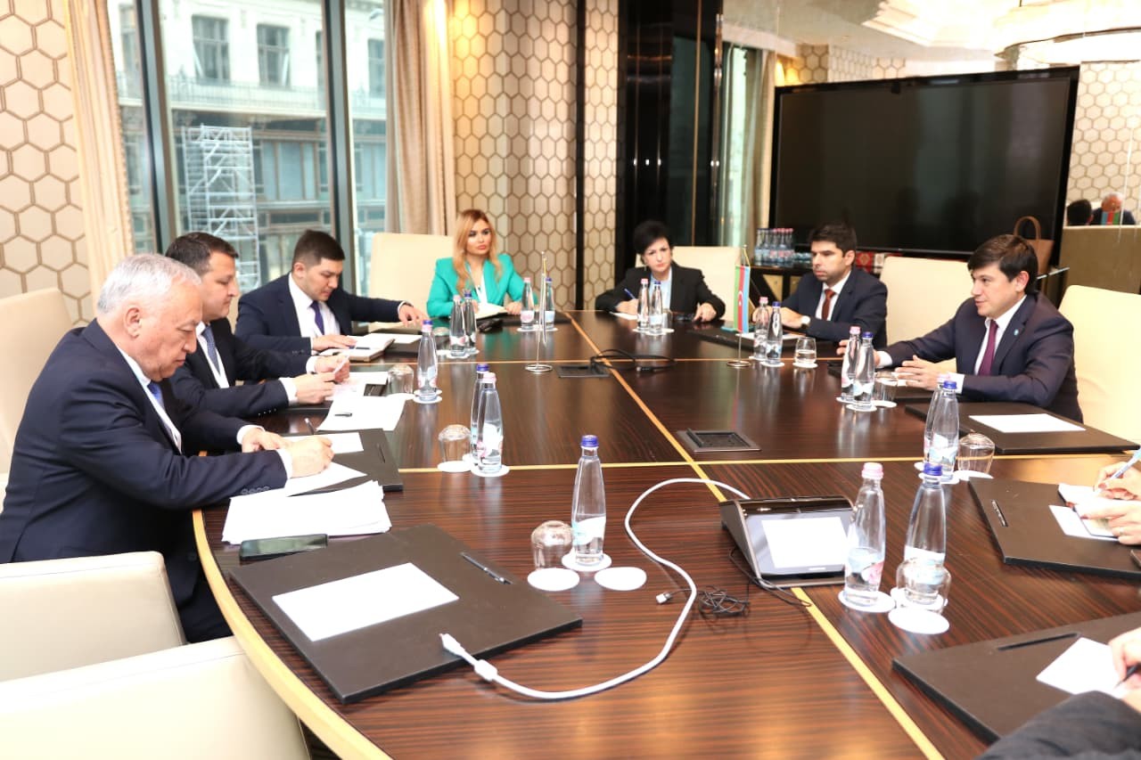 Fuad Muradov Kahraman Sarievlə görüşüb - FOTOLAR