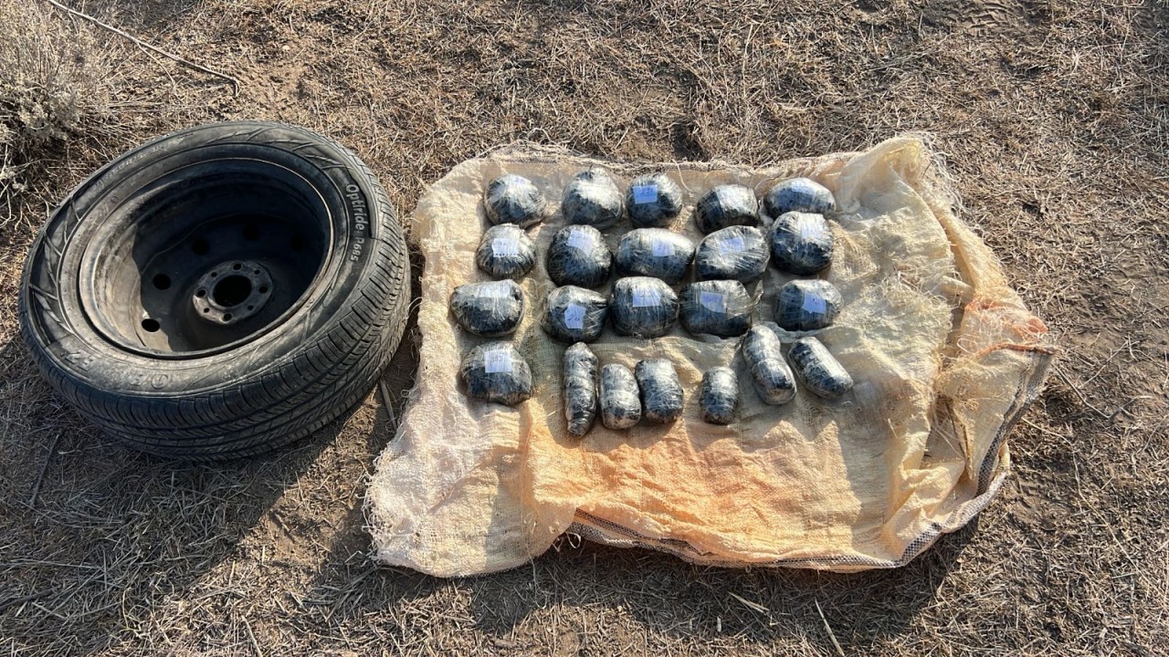 İrandan Azərbaycana narkotik keçirmək istədilər - FOTOLAR