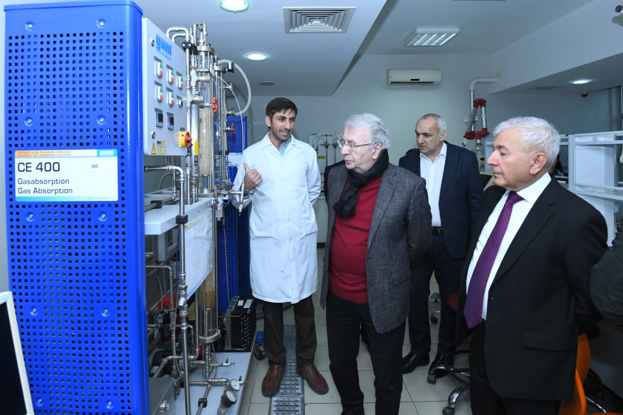 BMU-da dünya şöhrətli alim Məsud Əfəndiyevlə görüş keçirilib - FOTOLAR