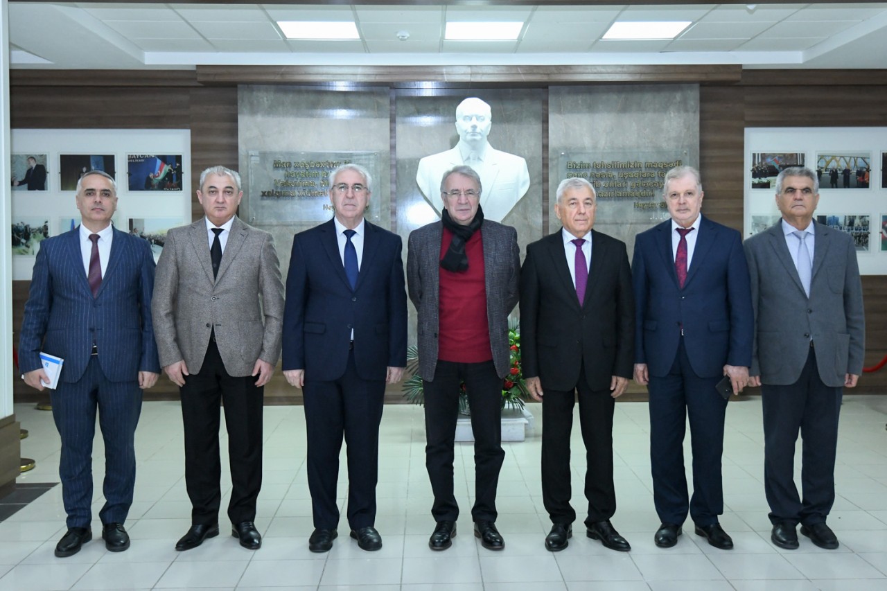 BMU-da dünya şöhrətli alim Məsud Əfəndiyevlə görüş keçirilib - FOTOLAR