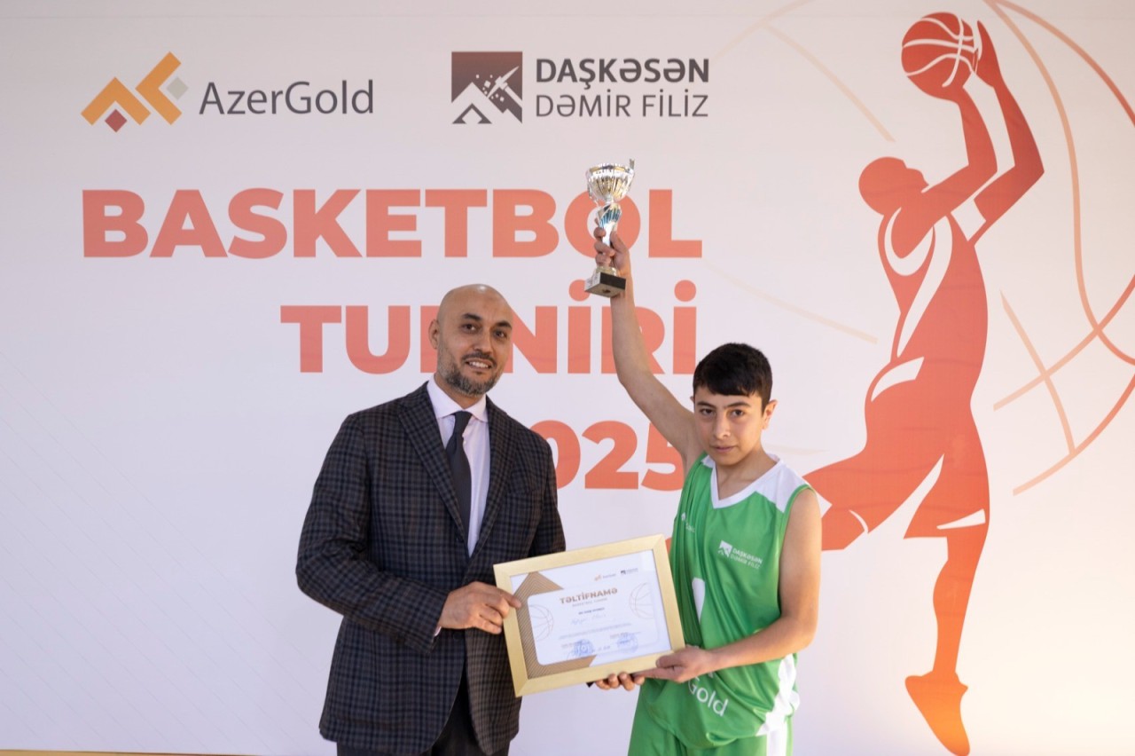 Daşkəsəndə məktəblilər arasında basketbol turniri keçirildi - FOTOLAR