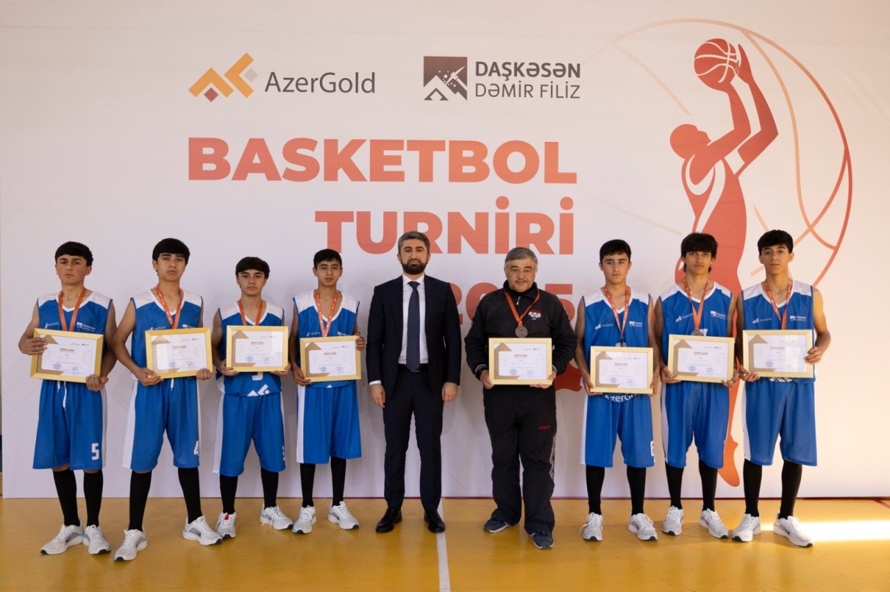 Daşkəsəndə məktəblilər arasında basketbol turniri keçirildi - FOTOLAR