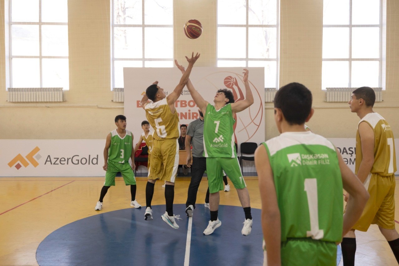 Daşkəsəndə məktəblilər arasında basketbol turniri keçirildi - FOTOLAR