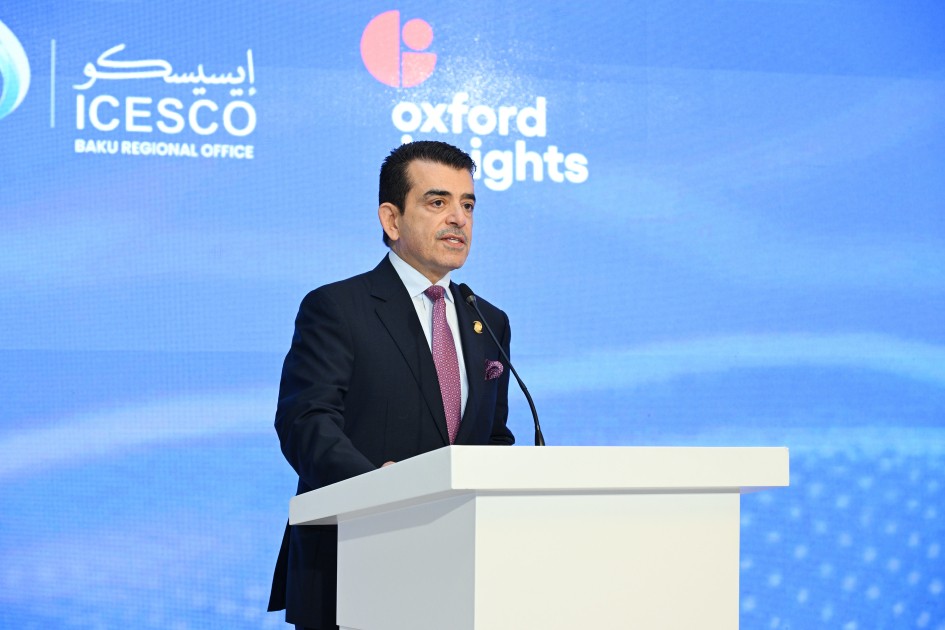 Leyla Əliyeva beynəlxalq konfransda çıxış etdi - FOTOLAR