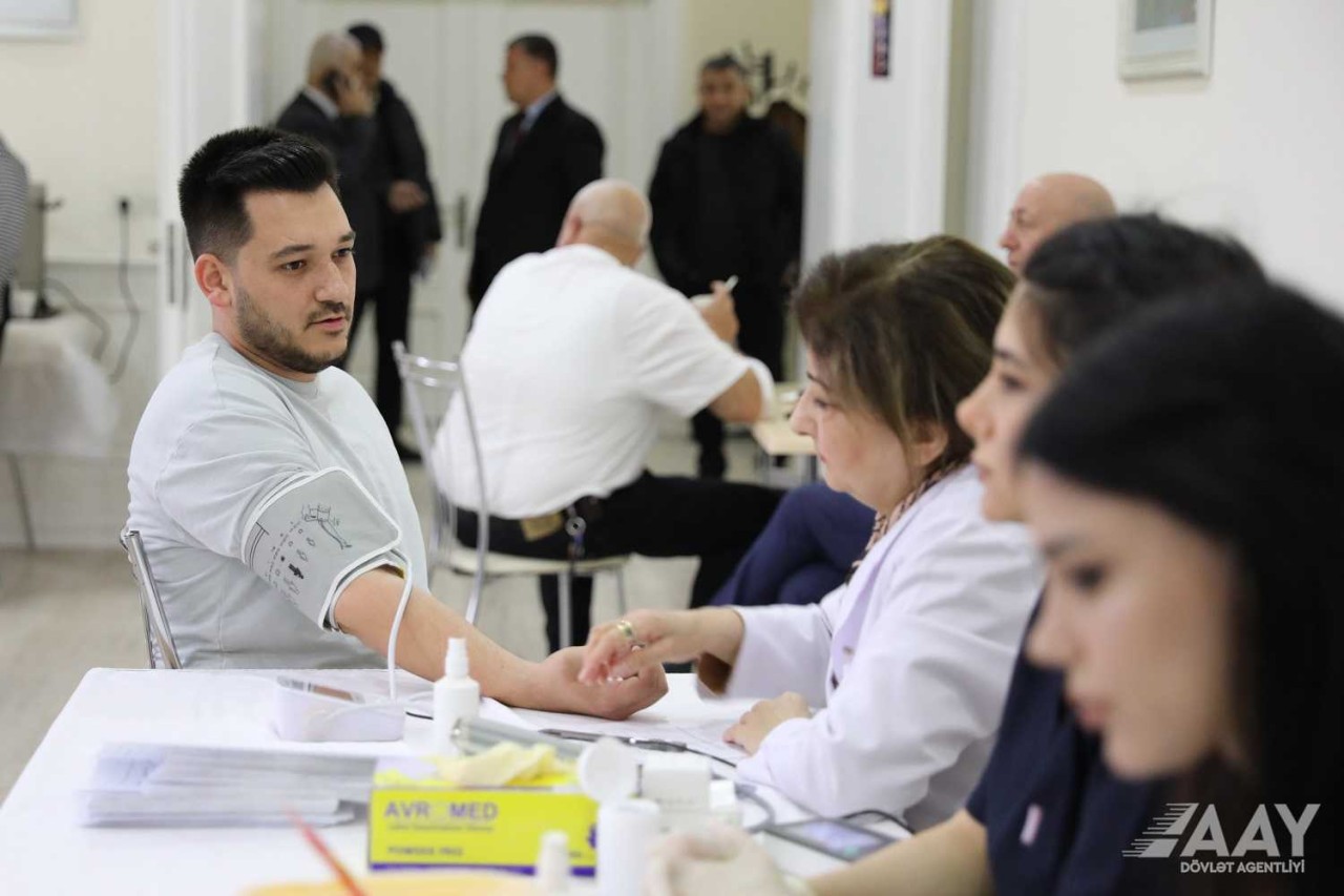 AAYDA ənənəvi qanvermə aksiyası keçirdi - FOTO/VİDEO