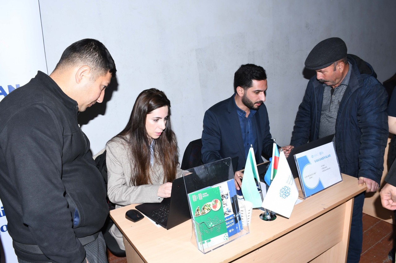 Ağdamda əmək yarmarkası təşkil edilib - FOTOLAR