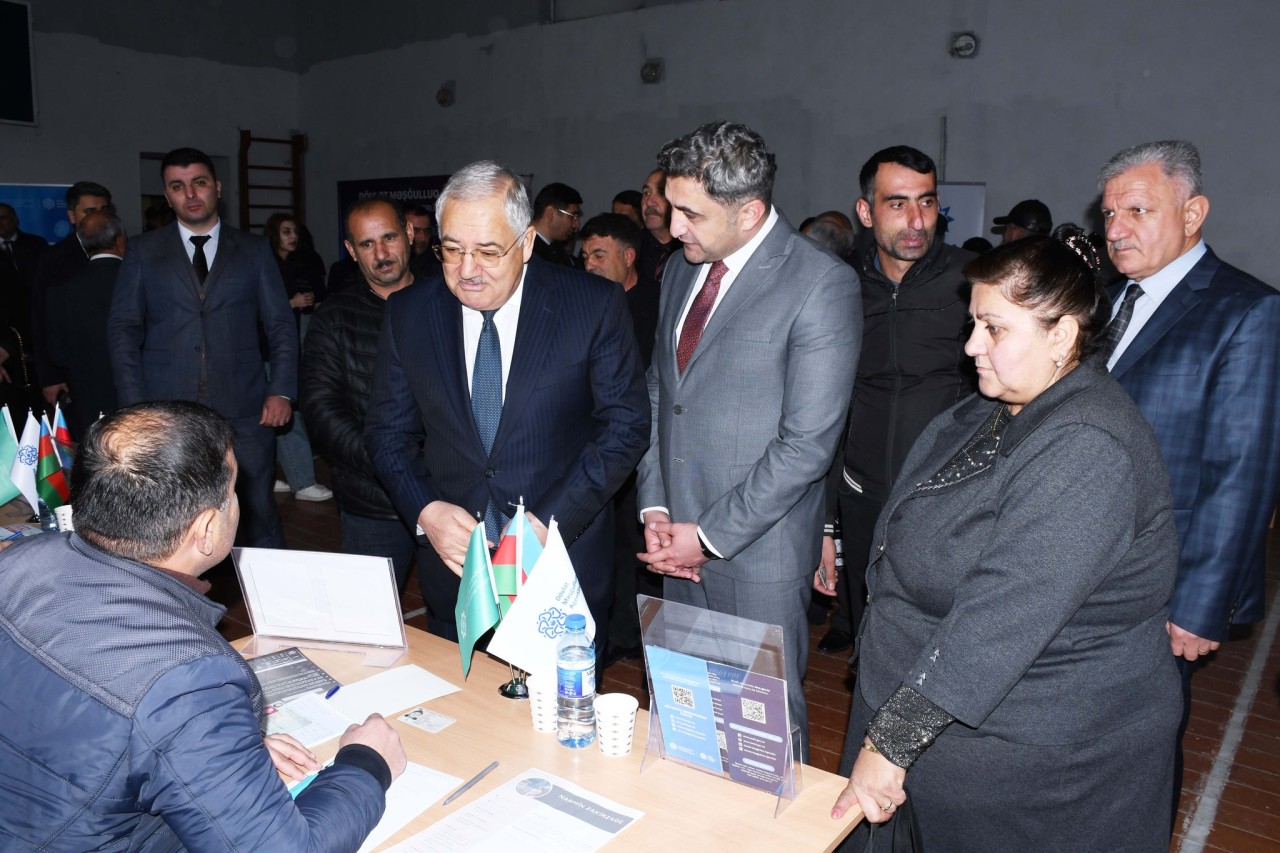 Ağdamda əmək yarmarkası təşkil edilib - FOTOLAR