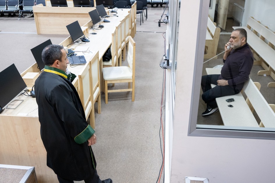 Ruben Vardanyanın məhkəməsində ifadələr dinlənildi