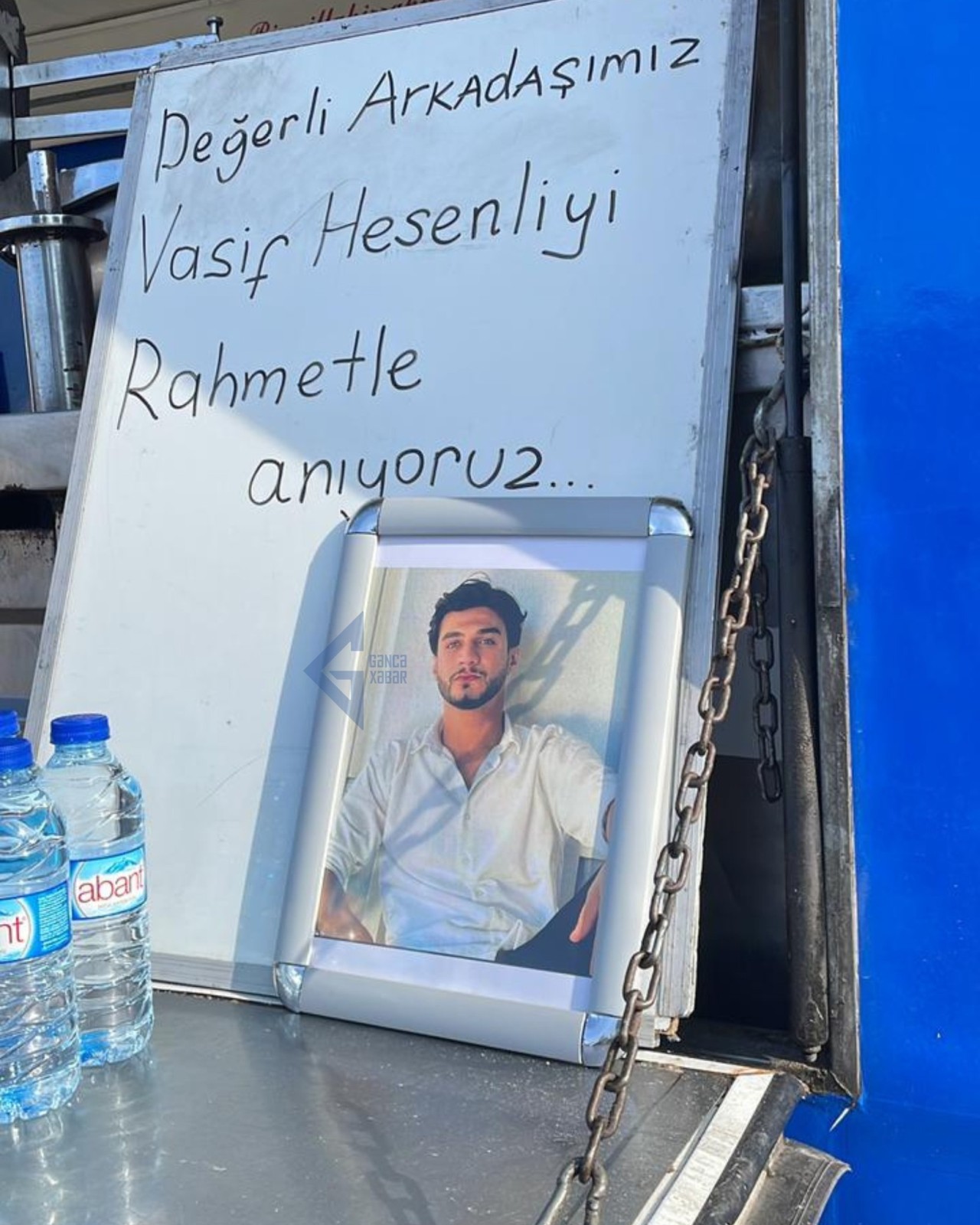 Qrup yoldaşları faciəvi qəzada həlak olan Vasifi Türkiyədə yad etdilər - FOTOLAR