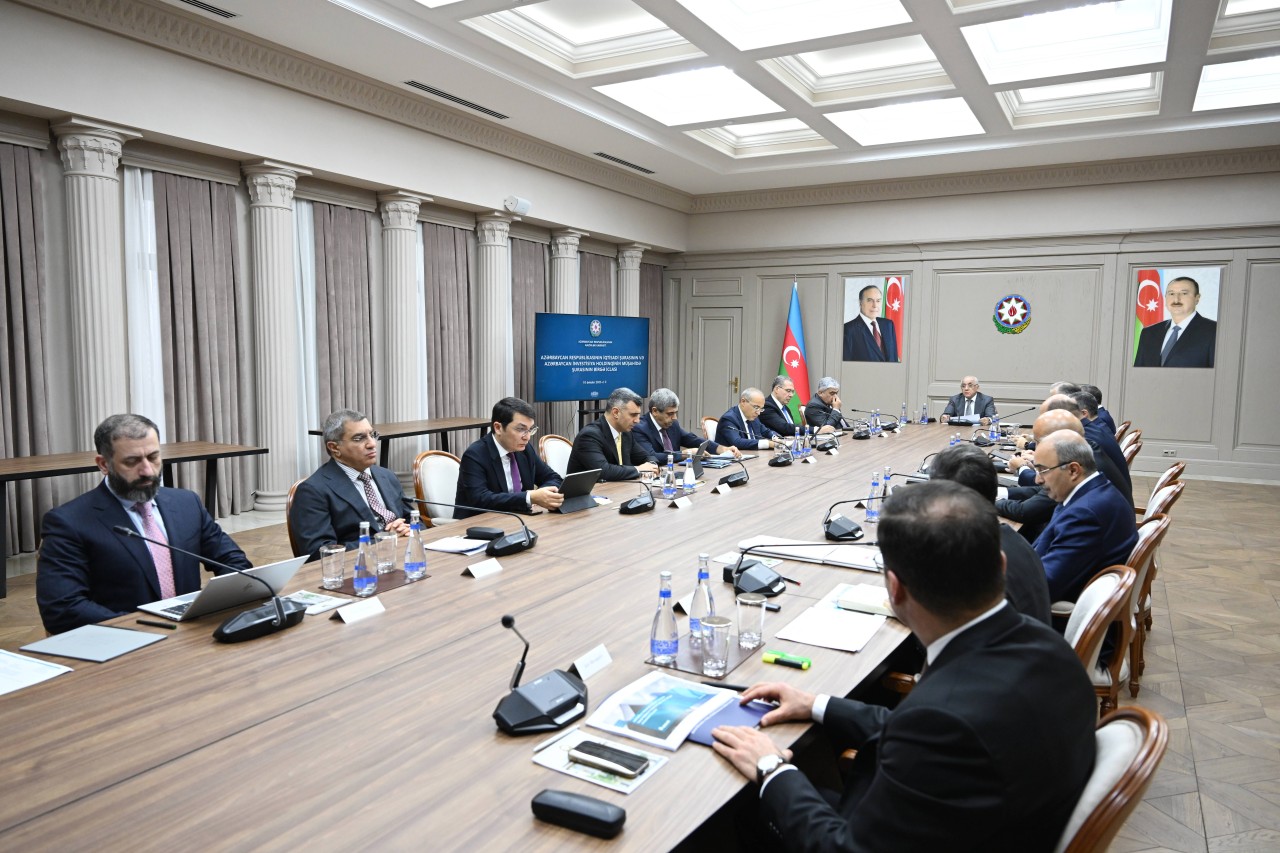 İqtisadi Şura və İnvestisiya Holdinqinin Müşahidə Şurasının birgə iclası keçirildi - FOTOLAR