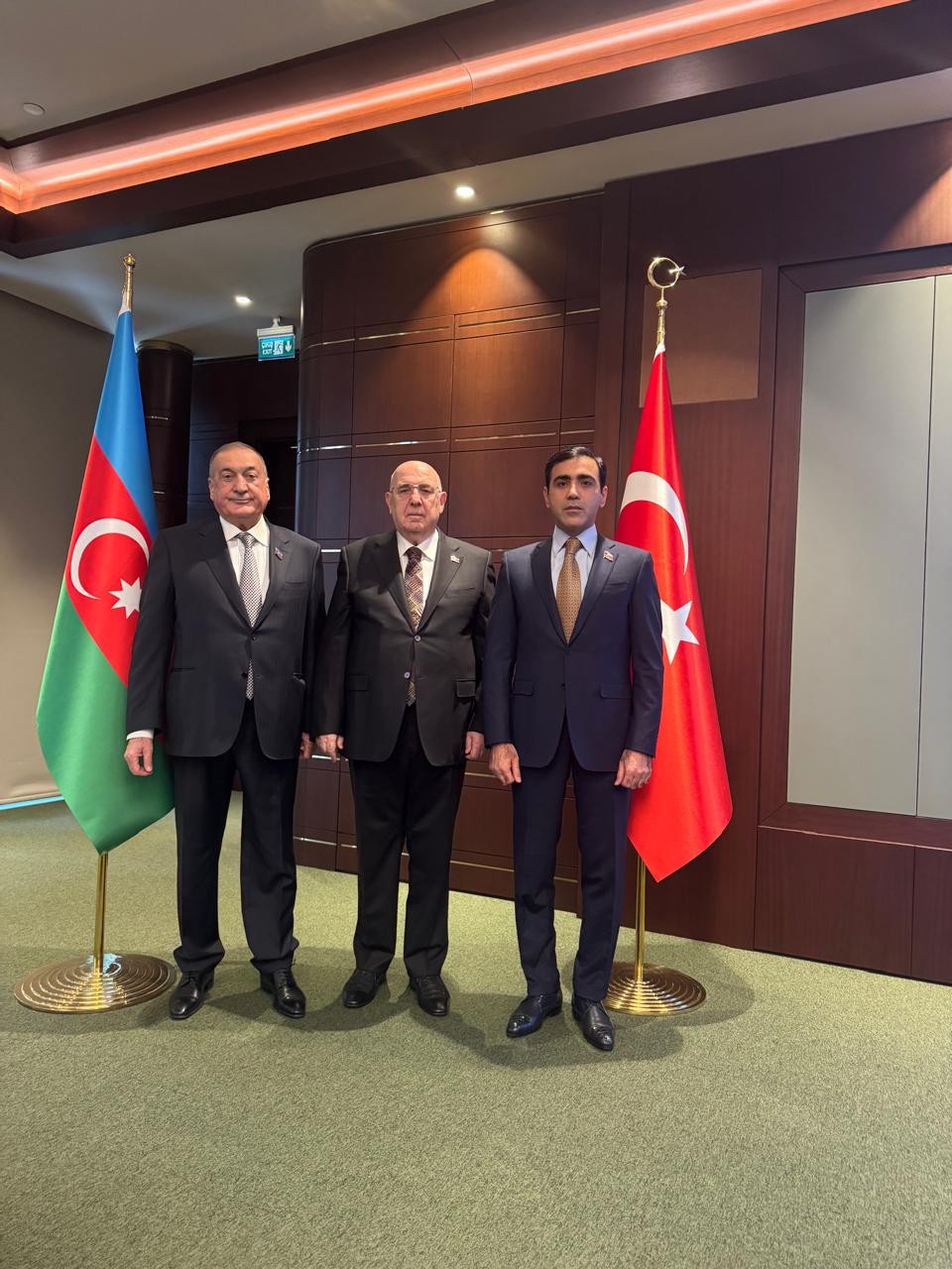 Deputatlar Ankarada  Ulu Öndərin anım mərasimində iştirak edirlər - FOTOLAR