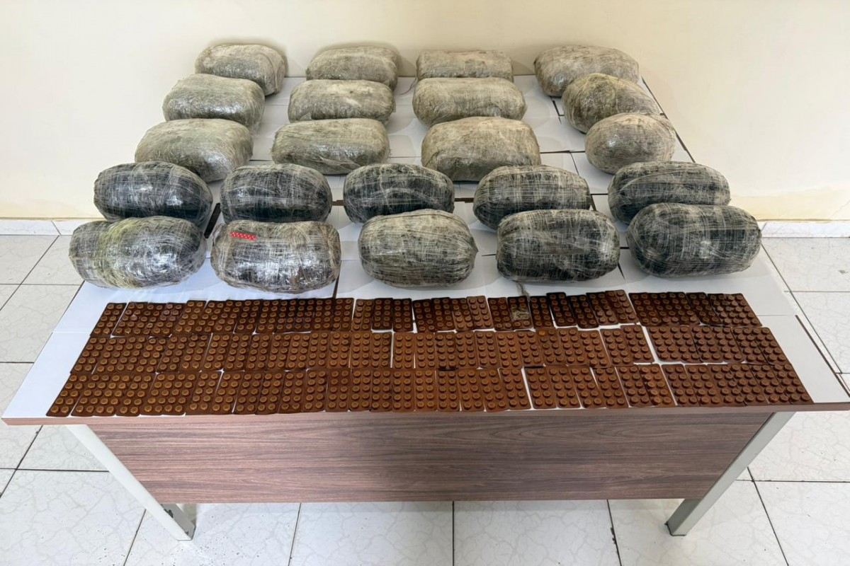 İrandan Azərbaycana PUA ilə narkotik keçirmək istədi - FOTO