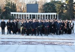 ADAU-da Heydər Əliyevin anım gününə həsr olunan tədbir keçirilib - FOTOLAR