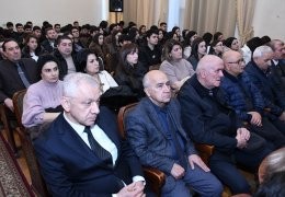 ADAU-da Heydər Əliyevin anım gününə həsr olunan tədbir keçirilib - FOTOLAR