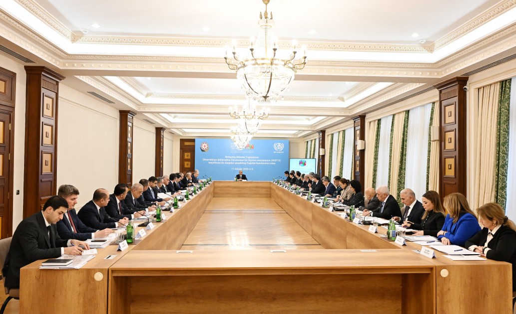 Samir Nuriyev hökumət üzvlərinə tapşırıqlar verdi - FOTOLAR