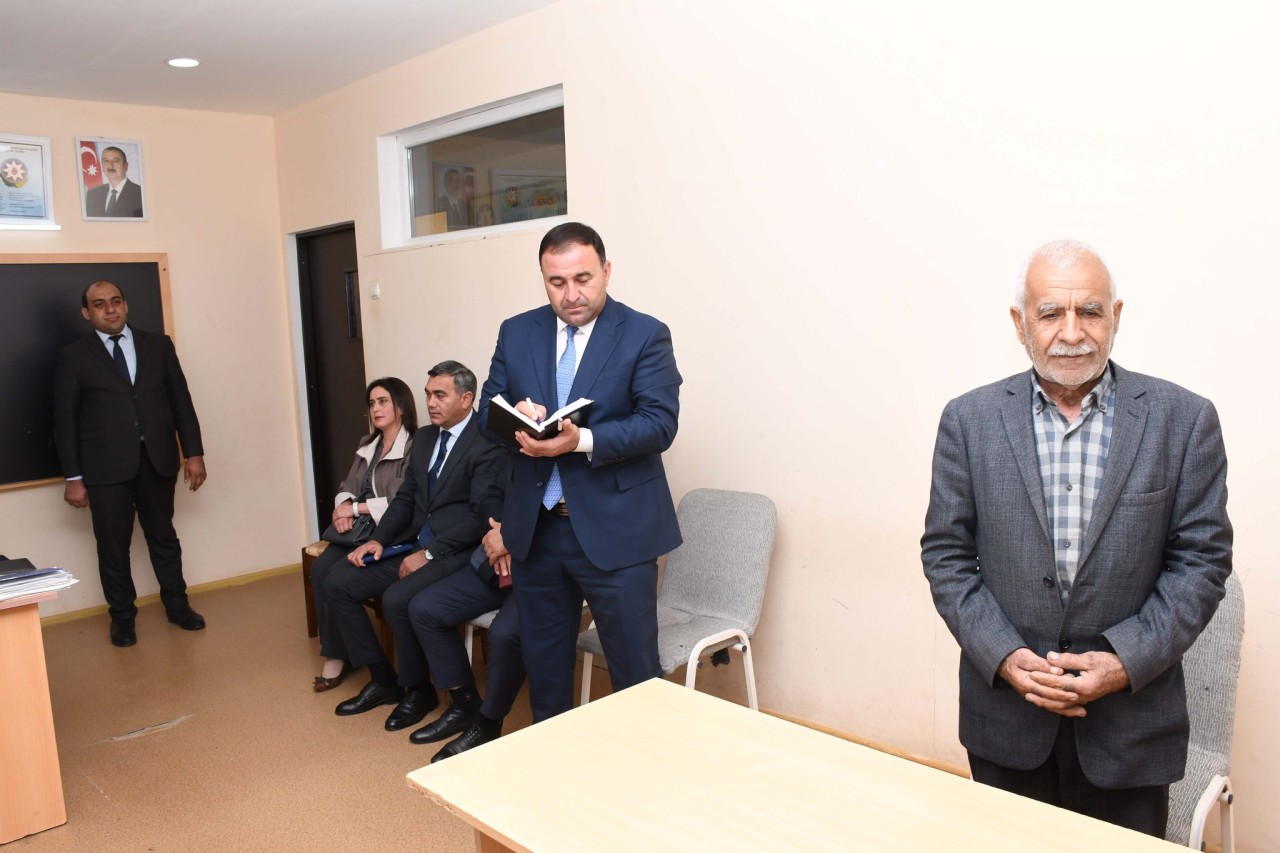 Vaqif Həsənovun növbəti səyyar qəbul-görüşü keçirilib - FOTOLAR