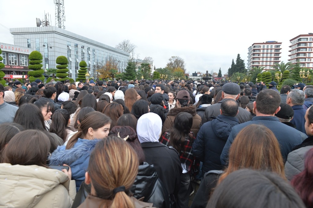 Lənkəranda Heydər Əliyevin anım günü qeyd edilib - FOTOLAR