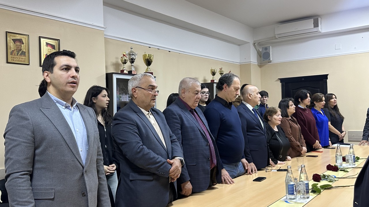 ATMU-da Ulu Öndərin anım gününə həsr olunmuş tədbir keçirilib - FOTOLAR