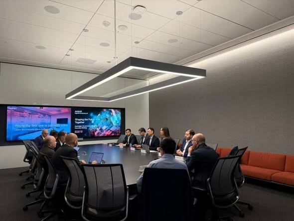 Rəşad Nəbiyev Devid Vanq ilə görüşüb - FOTO