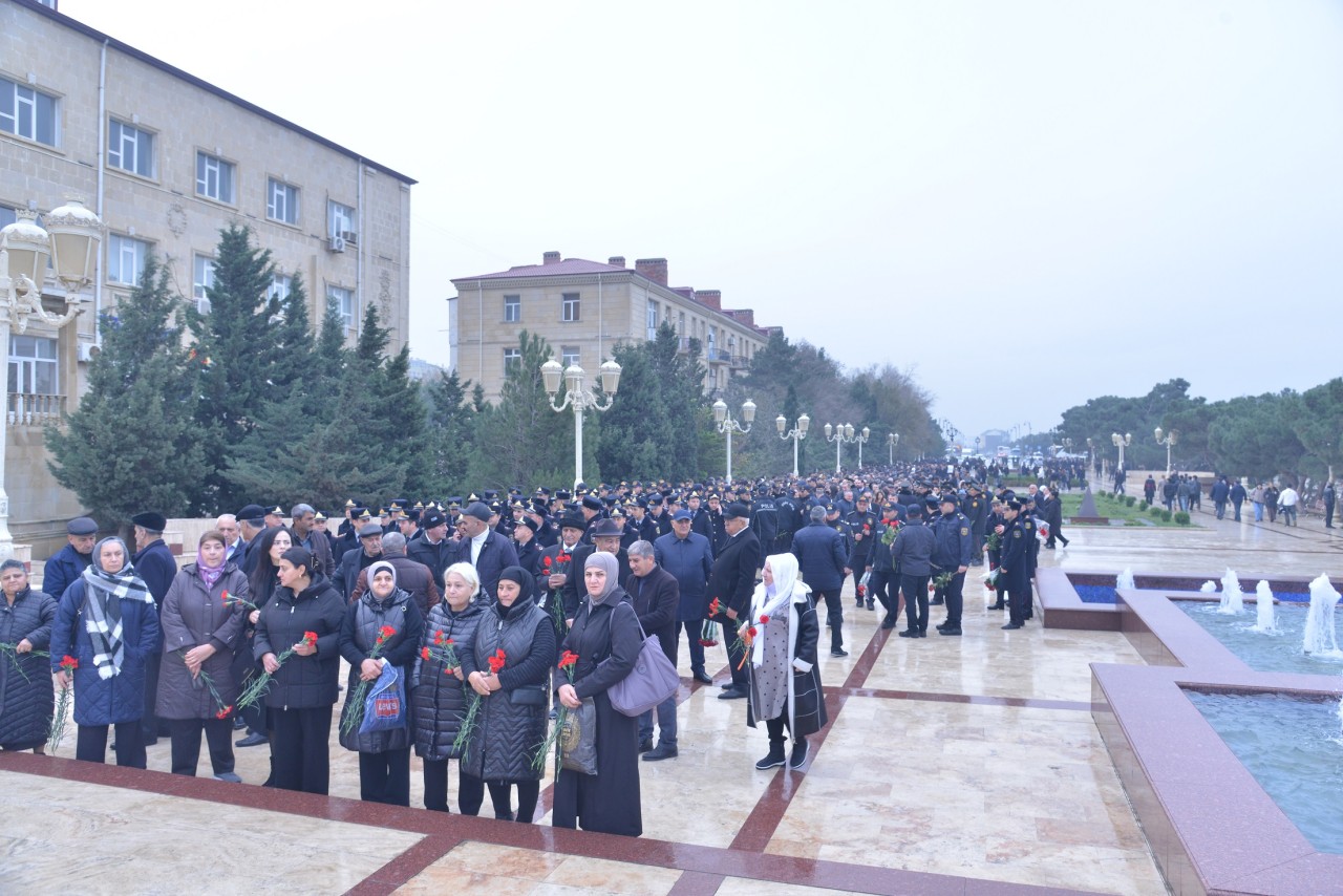 Qaradağda Ulu Öndər Heydər Əliyevin xatirəsi anıldı - FOTOLAR