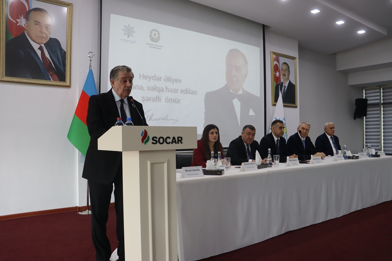 “Vətənə, xalqa həsr edilən şərəfli ömür” adlı tədbir keçirildi - FOTOLAR