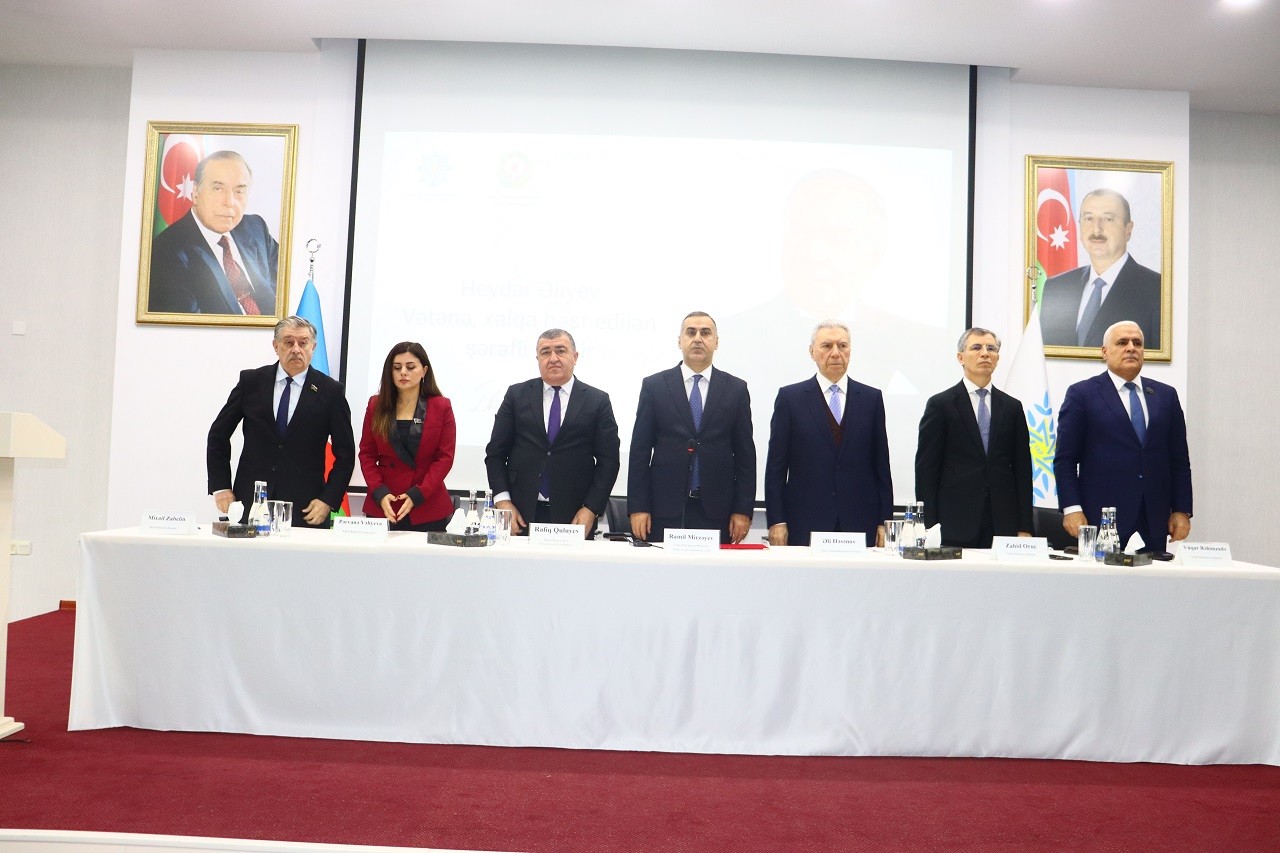 “Vətənə, xalqa həsr edilən şərəfli ömür” adlı tədbir keçirildi - FOTOLAR