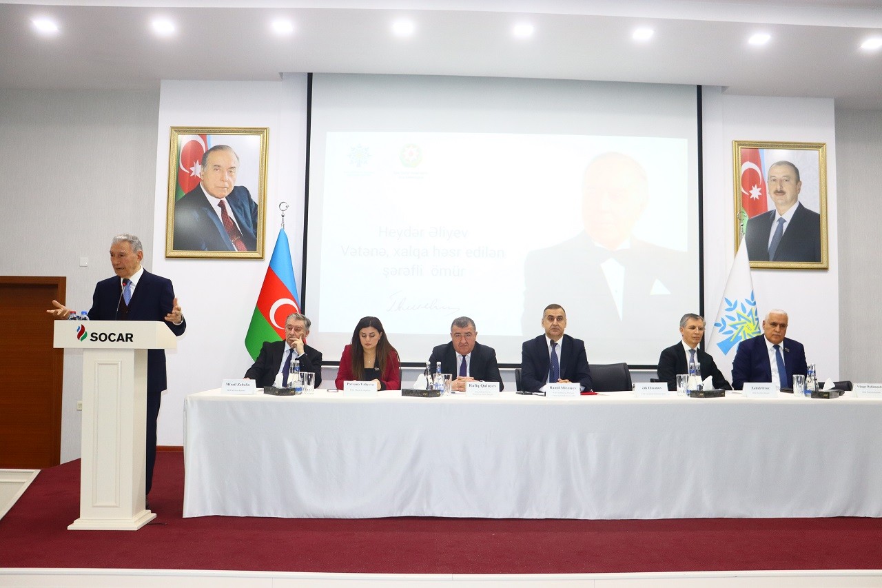 “Vətənə, xalqa həsr edilən şərəfli ömür” adlı tədbir keçirildi - FOTOLAR