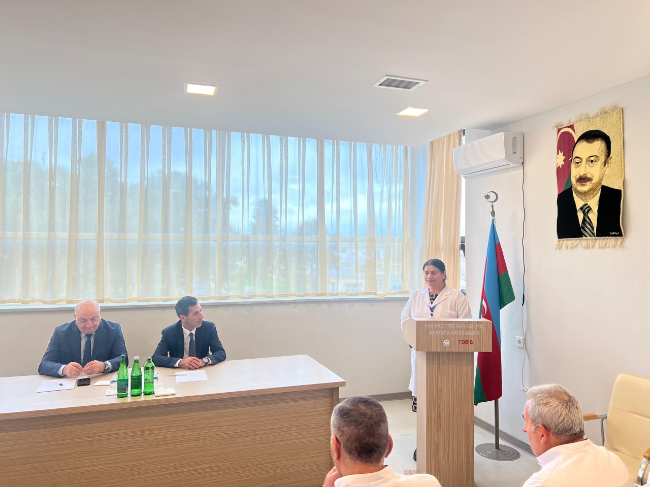 Sabunçu rayonunda Ulu Öndərin xatirəsi anıldı - FOTOLAR