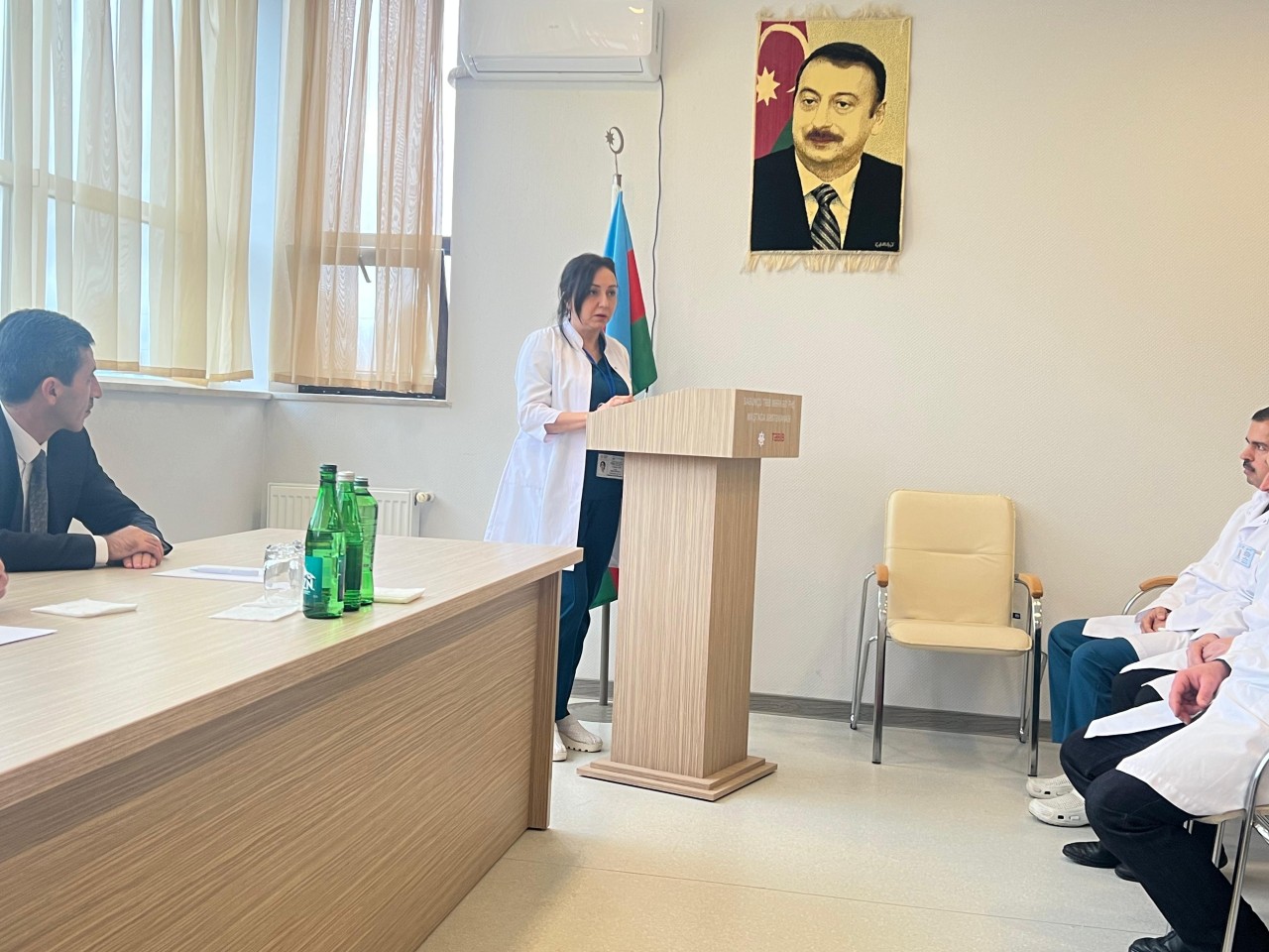 Sabunçu rayonunda Ulu Öndərin xatirəsi anıldı - FOTOLAR