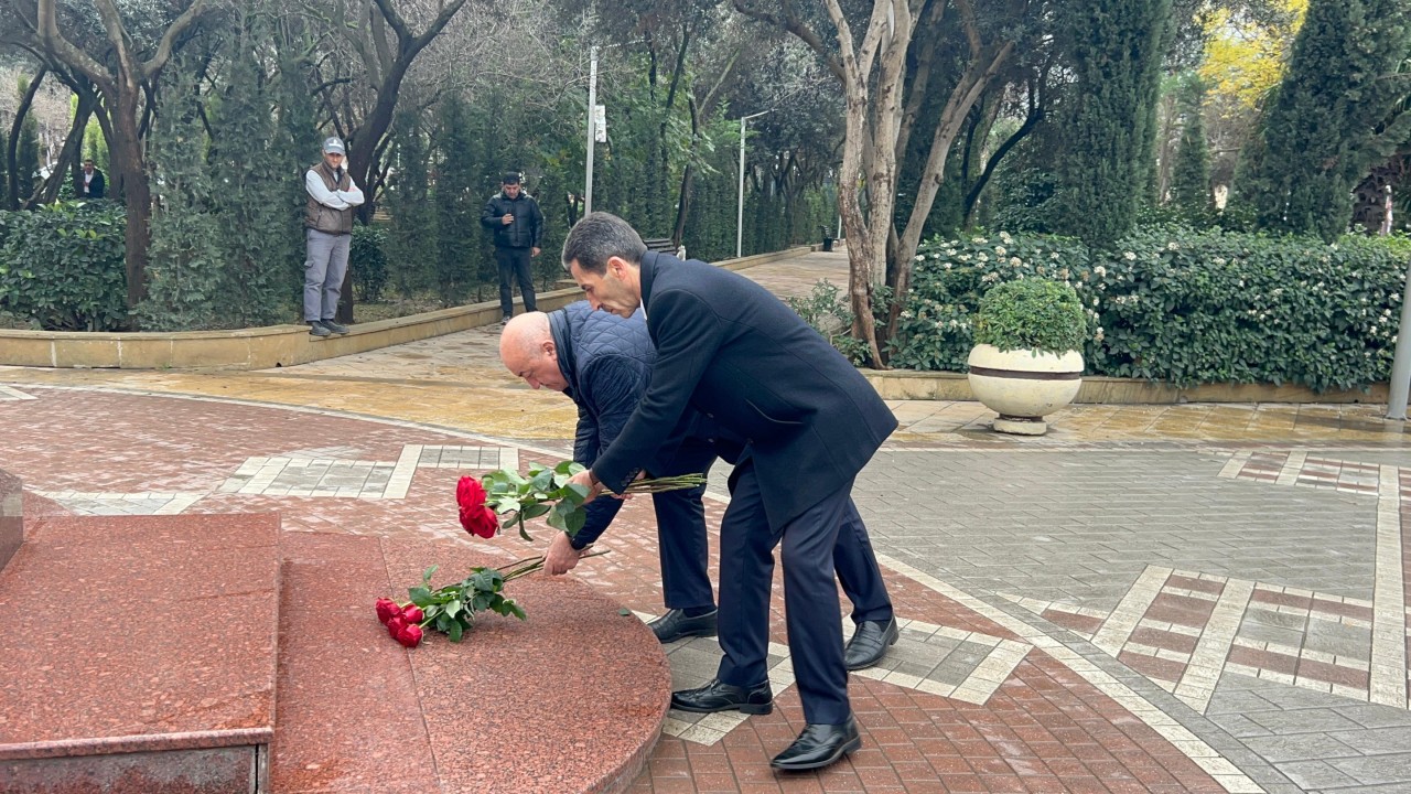 Sabunçu rayonunda Ulu Öndərin xatirəsi anıldı - FOTOLAR