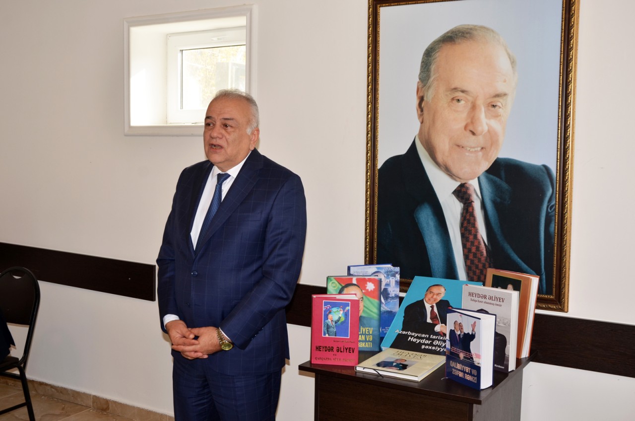 Pirallahıda Ulu Öndərin vəfatının 22-ci ildönümü ilə əlaqədar tədbir keçirilib - FOTOLAR