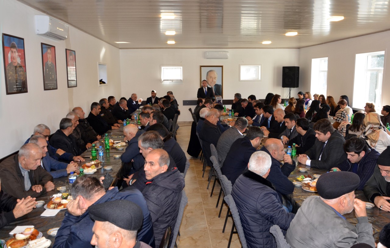 Pirallahıda Ulu Öndərin vəfatının 22-ci ildönümü ilə əlaqədar tədbir keçirilib - FOTOLAR