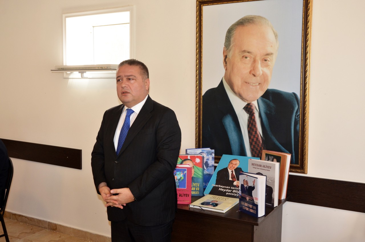 Pirallahıda Ulu Öndərin vəfatının 22-ci ildönümü ilə əlaqədar tədbir keçirilib - FOTOLAR