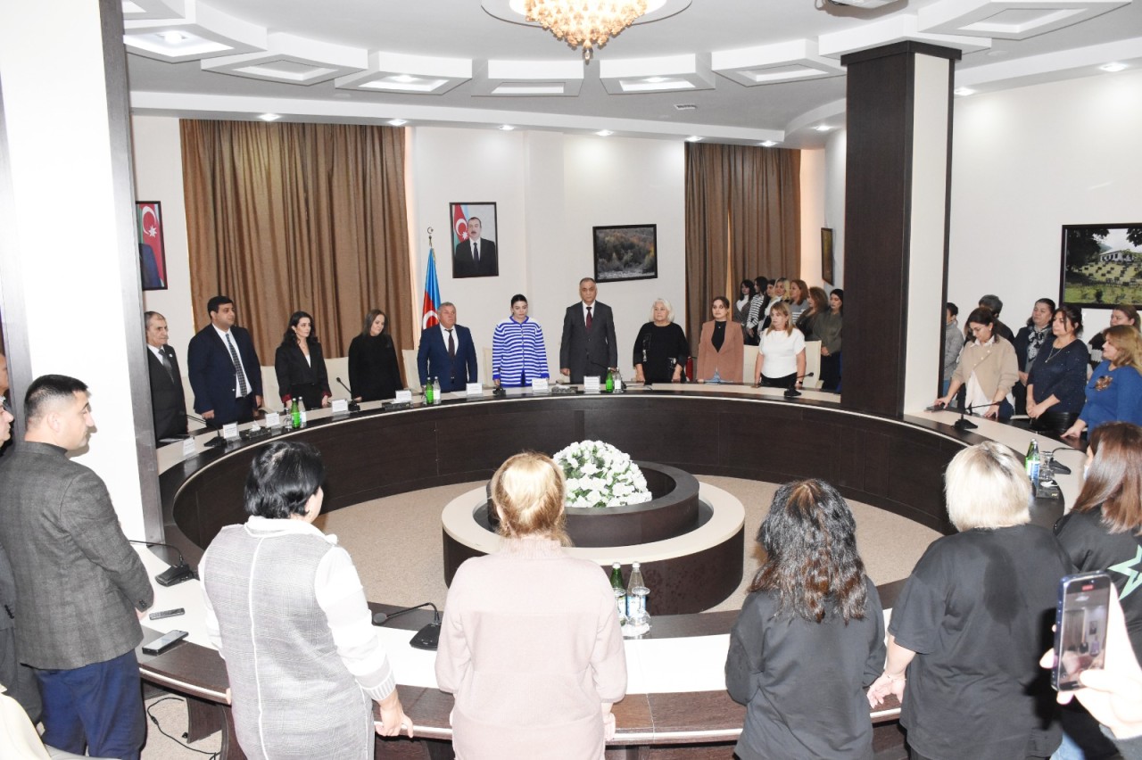 “Heydər Əliyev - müasir Azərbaycanın memarı” adlı tədbir keçirildi - FOTOLAR