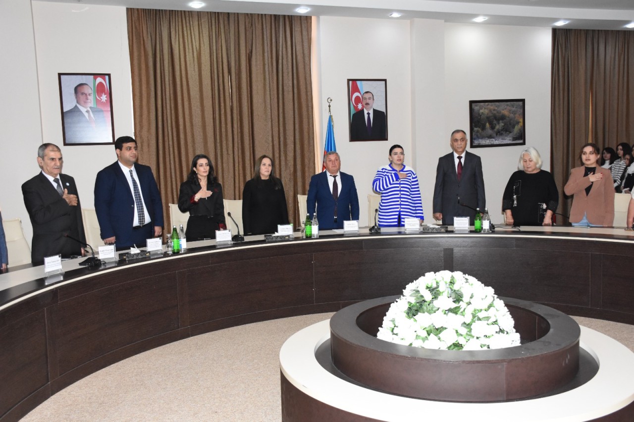 “Heydər Əliyev - müasir Azərbaycanın memarı” adlı tədbir keçirildi - FOTOLAR