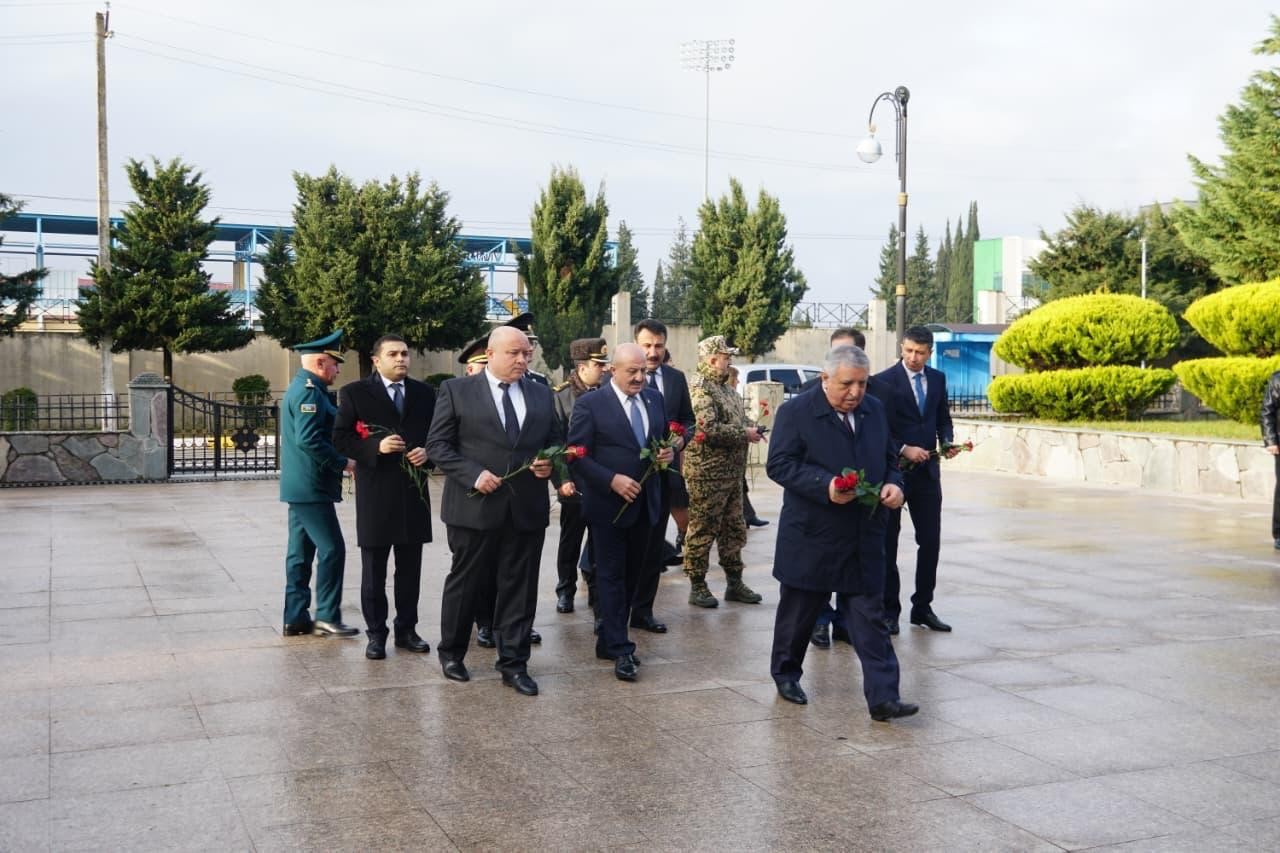 Asif Əsgərov Zaqatalada Ulu Öndərin anım günü ilə bağlı tədbirlərdə iştirak etdi - FOTOLAR