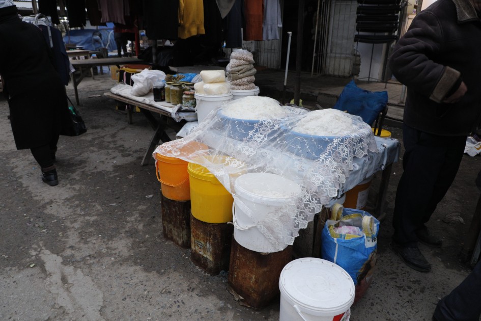 Salyandakı ərzaq bazarında ciddi nöqsanlar aşkarlandı - FOTOLAR