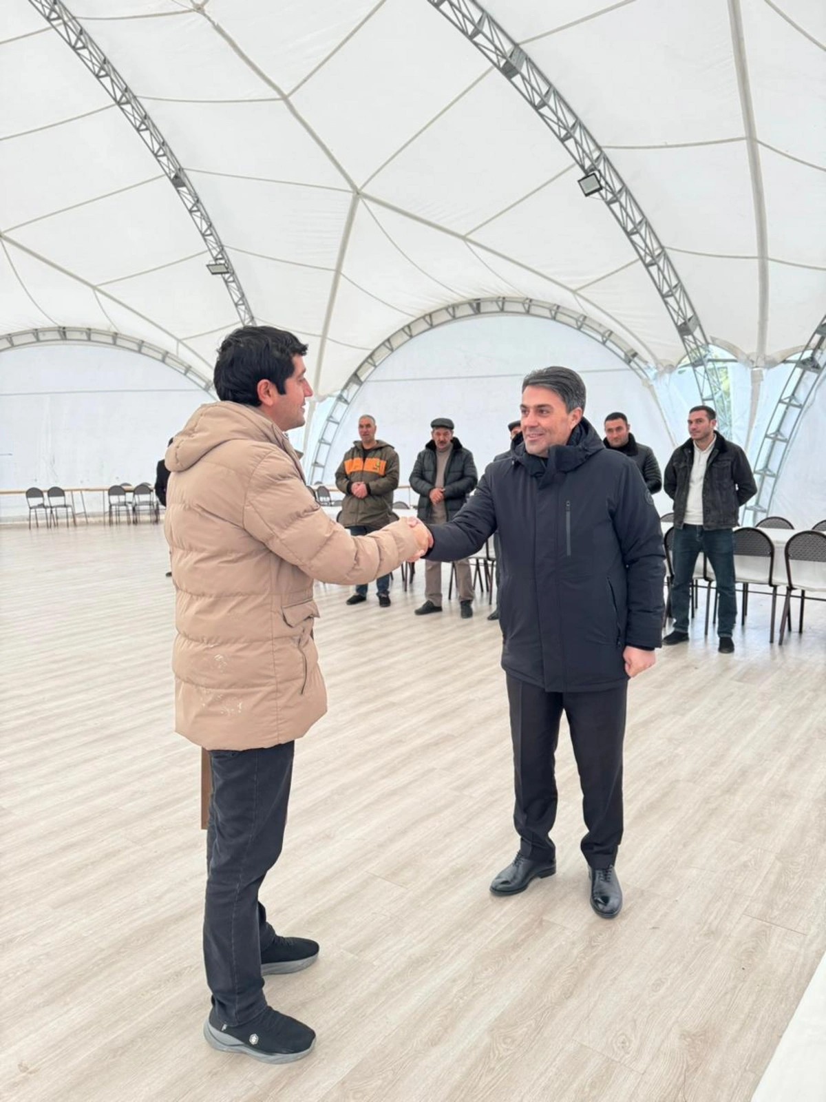 Laçında daha 17 ailəyə evlərinin açarları təqdim olundu - FOTOLAR