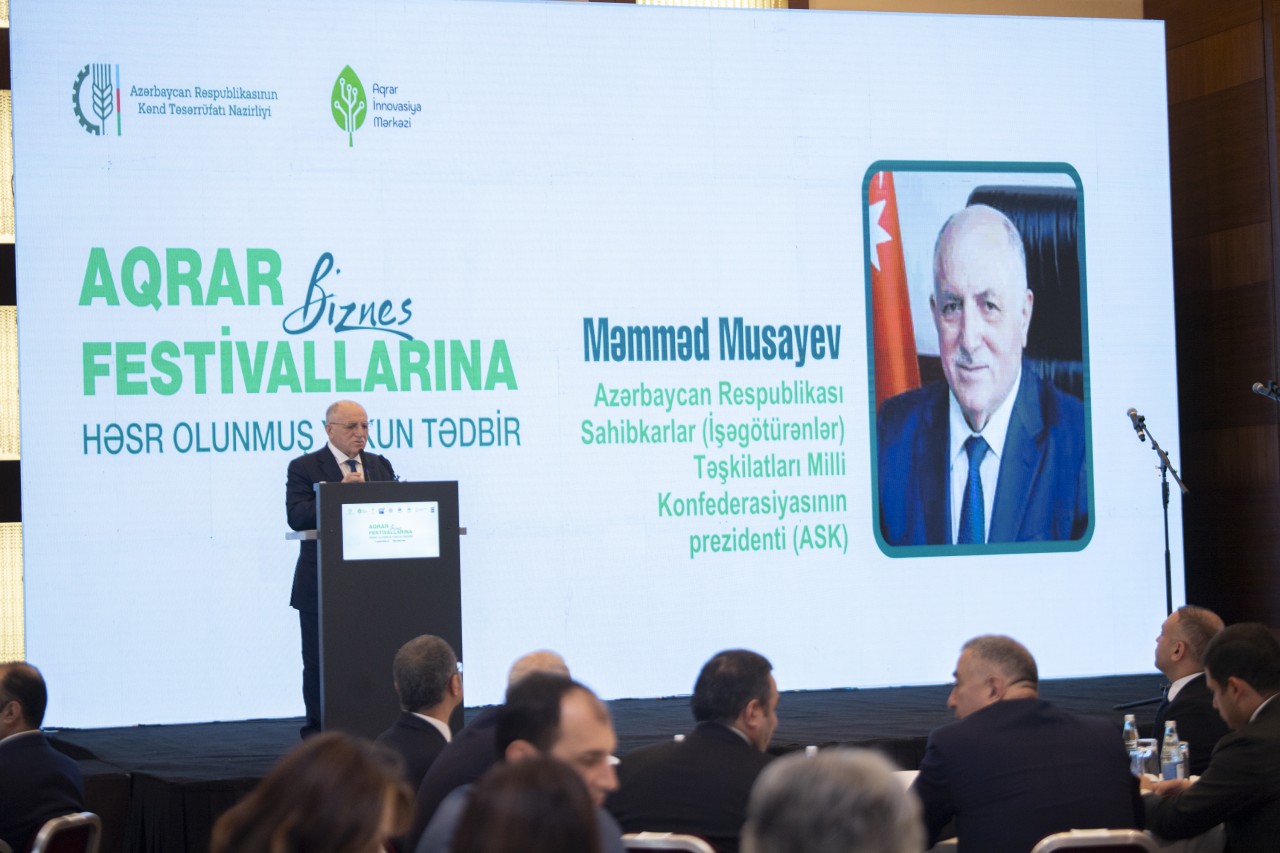 Aqrar Biznes Festivallarının yekununa həsr olunmuş tədbir keçirildi - FOTOLAR