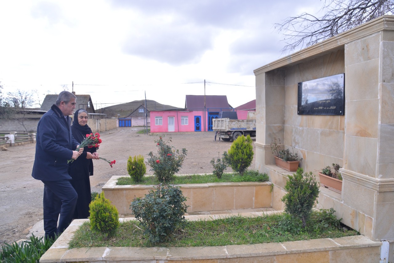 Süleyman Mikayılov Çeyildağ qəsəbəsinin sakinləri ilə görüşdü - FOTOLAR