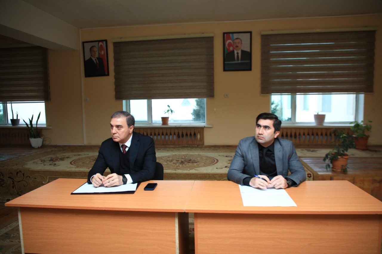 Niyazi Bayramov vətəndaşlarla görüşdü - FOTOLAR