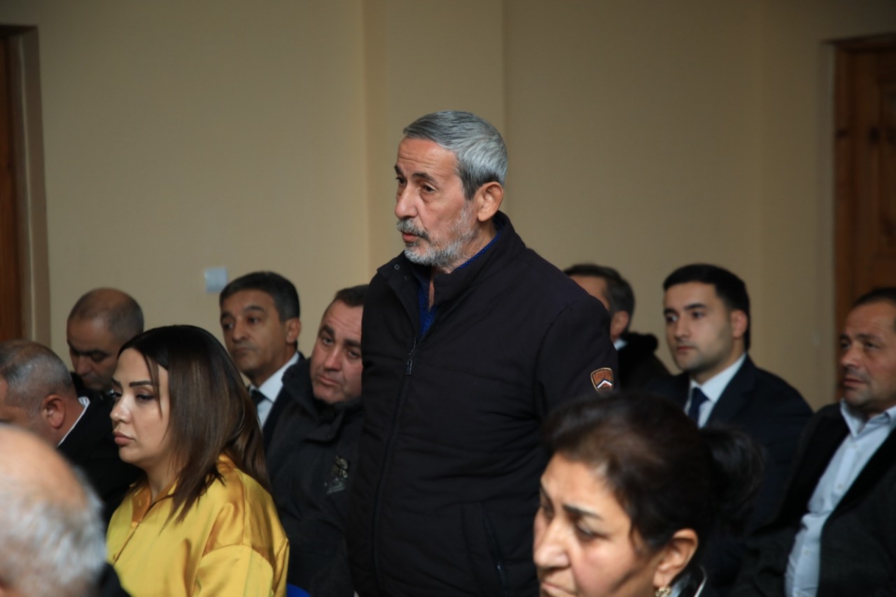 Niyazi Bayramov vətəndaşlarla görüşdü - FOTOLAR