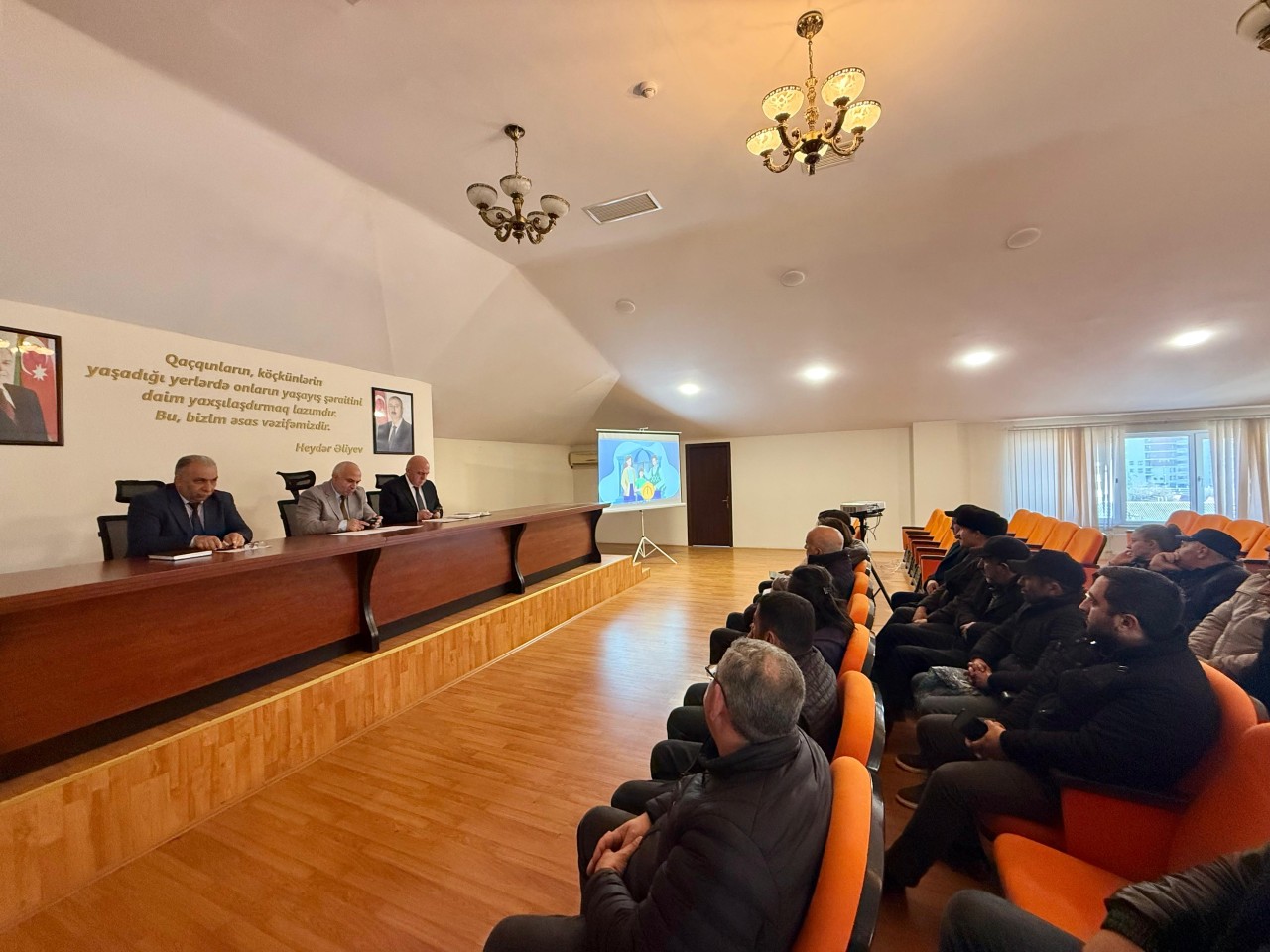 Keçmiş məcburi köçkünlər mina təhlükəsi ilə bağlı maarifləndirildi - FOTOLAR