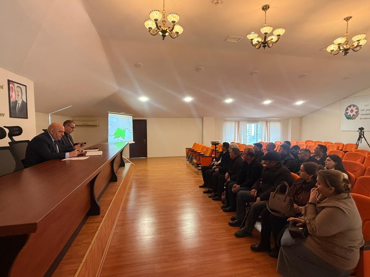 Keçmiş məcburi köçkünlər mina təhlükəsi ilə bağlı maarifləndirildi - FOTOLAR