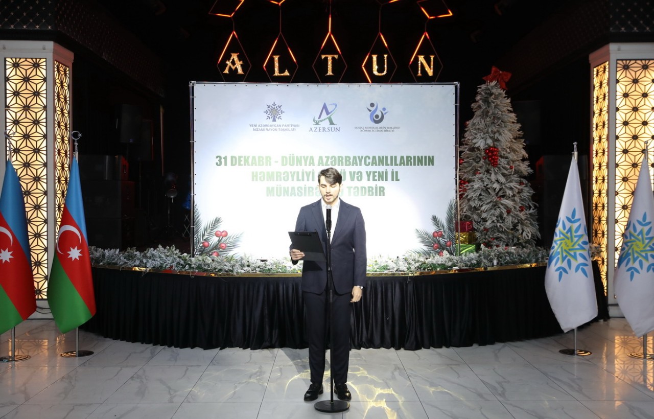 YAP Nizami rayon təşkilatı onlar üçün Yeni il şənliyi keçirdi - FOTOLAR