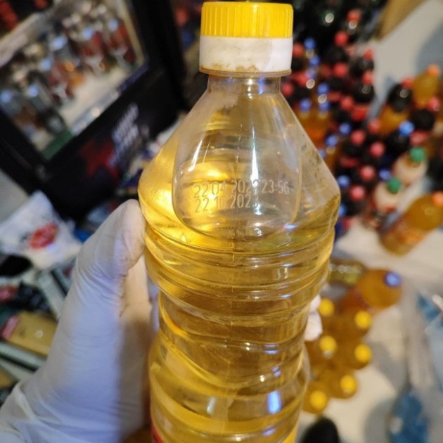 Bu marketdə saxta araqlar satılırmış - FOTOLAR