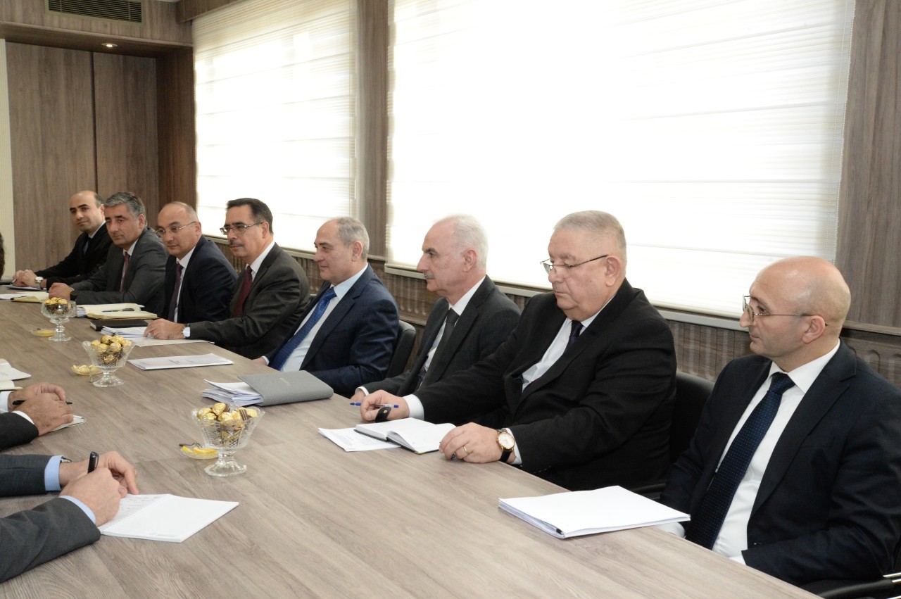 Tahir Budaqovla BMT rəsmisinin görüşü oldu - FOTOLAR