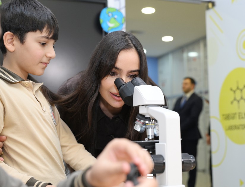 Leyla Əliyeva onlardan birinin arzusunu reallaşdıracaq - FOTOLAR