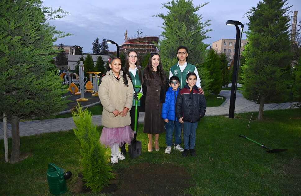 Leyla Əliyeva onlardan birinin arzusunu reallaşdıracaq - FOTOLAR