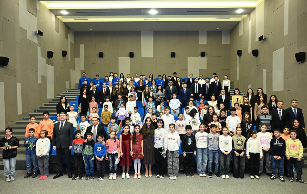 Leyla Əliyeva onlardan birinin arzusunu reallaşdıracaq - FOTOLAR